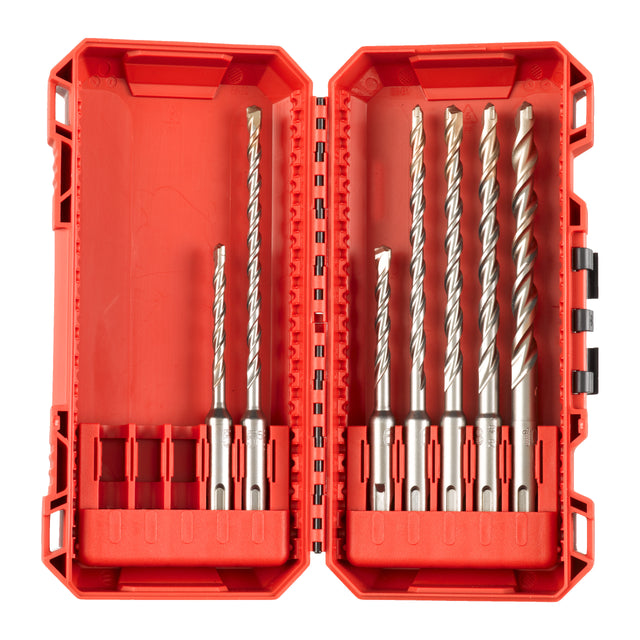 Milwaukee M2 SDS-Plus Hammerbohrer-Set 7-teilig – 5 bis 12 mm – Produktbild 1