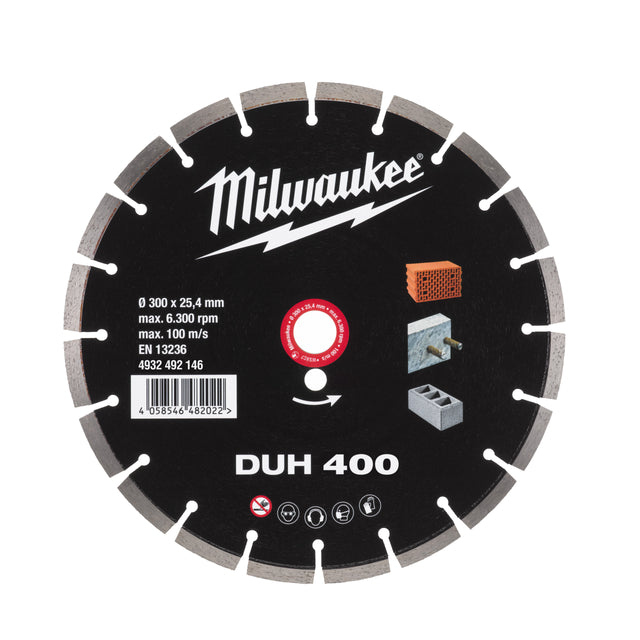 Milwaukee Diamanttrennscheibe DUH 400 mm – Produktbild 1
