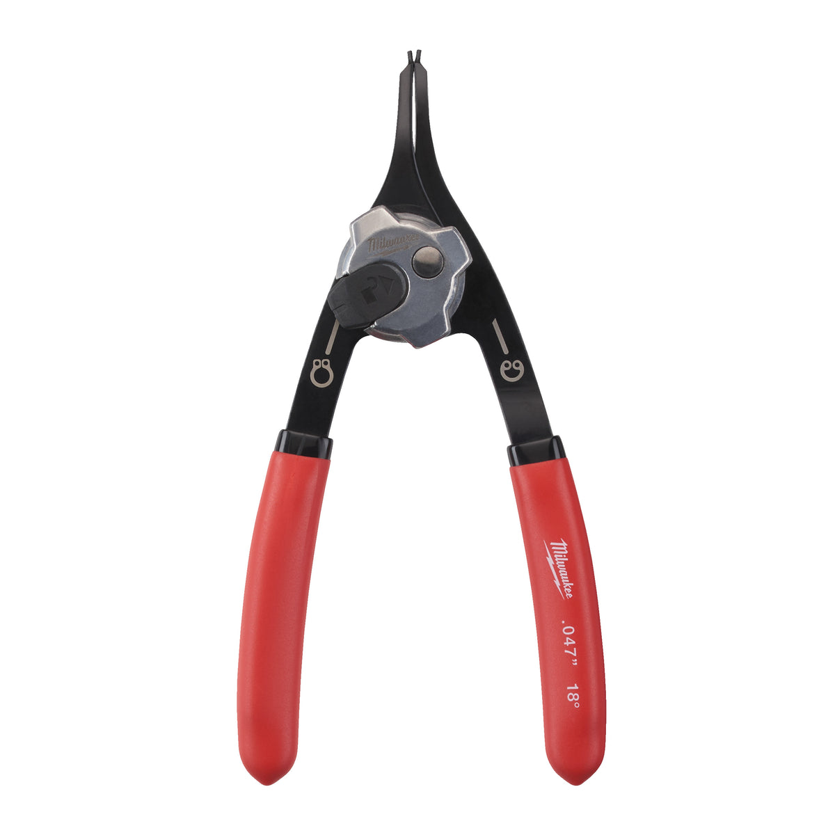 Milwaukee Sicherungsringzange für Wellen und Bohrungen 1.2 mm Spitze, für Größe A1/J1 – Produktbild 1