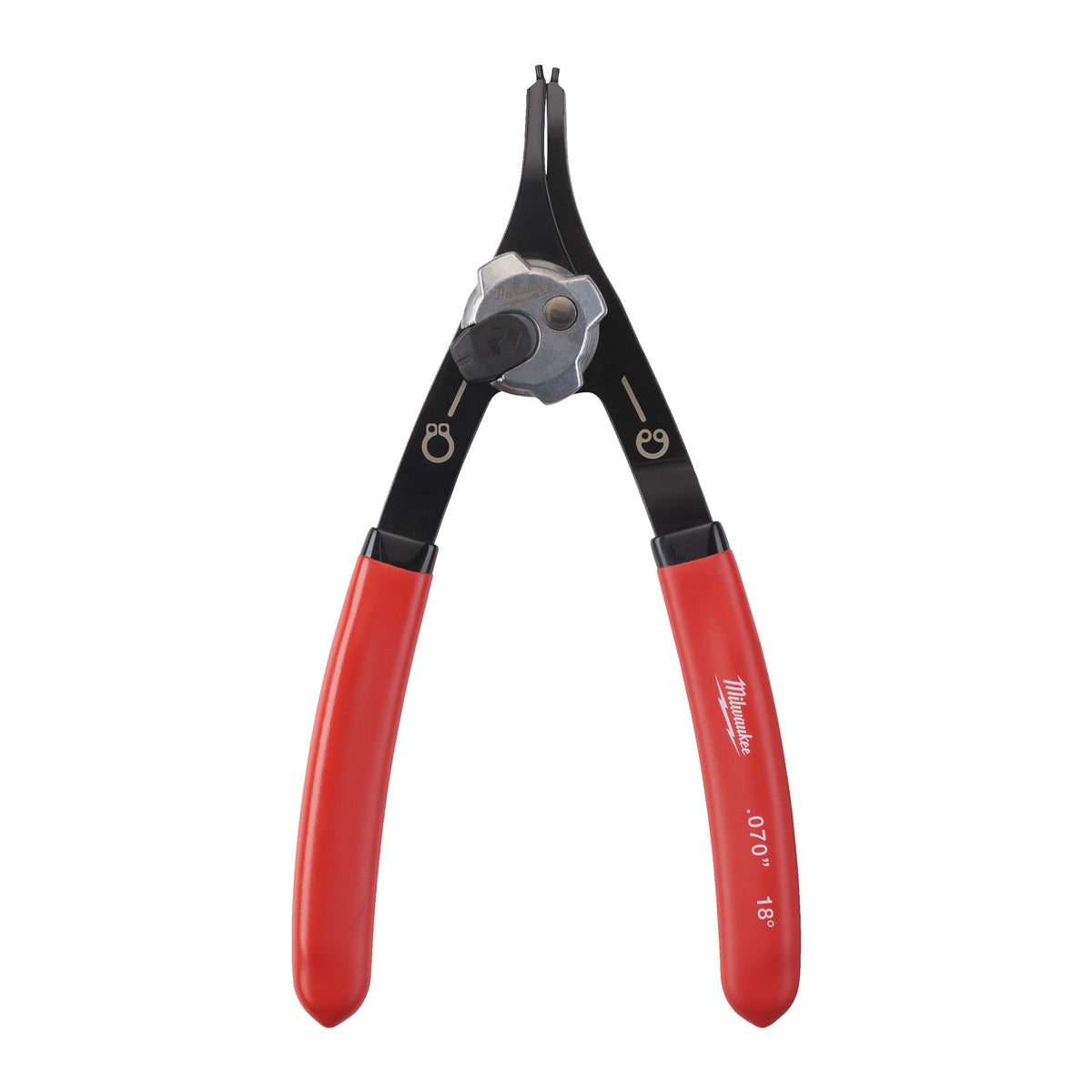 Milwaukee Sicherungsringzange für Wellen und Bohrungen 1.8 mm Spitze, für Größe A2/J2 – Produktbild 1