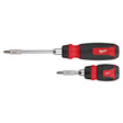 Milwaukee Multi-Bit Schraubendreher mit Ratschenfunktion Set 14 in 1 und 8 in 1 Stubby – Produktbild 1