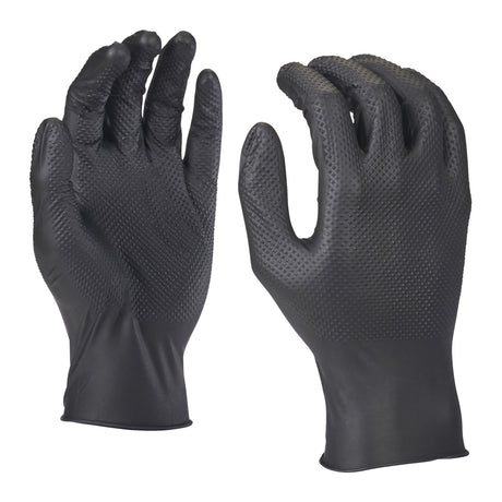 Milwaukee Nitril-Einweghandschuhe Grip schwarz 50 Stück – Produktbild 2