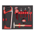 Milwaukee Werkzeug Einlage 15-teilige Einlage für Werkstattwagen 78 cm – Produktbild 1