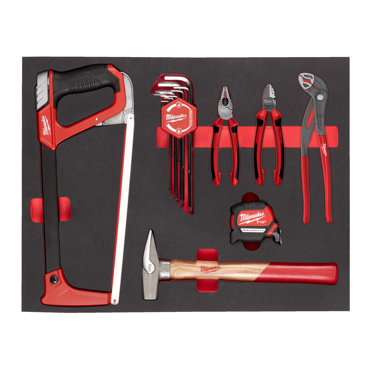 Milwaukee Werkzeug Einlage 15-teilige Einlage für Werkstattwagen 78 cm – Produktbild 1