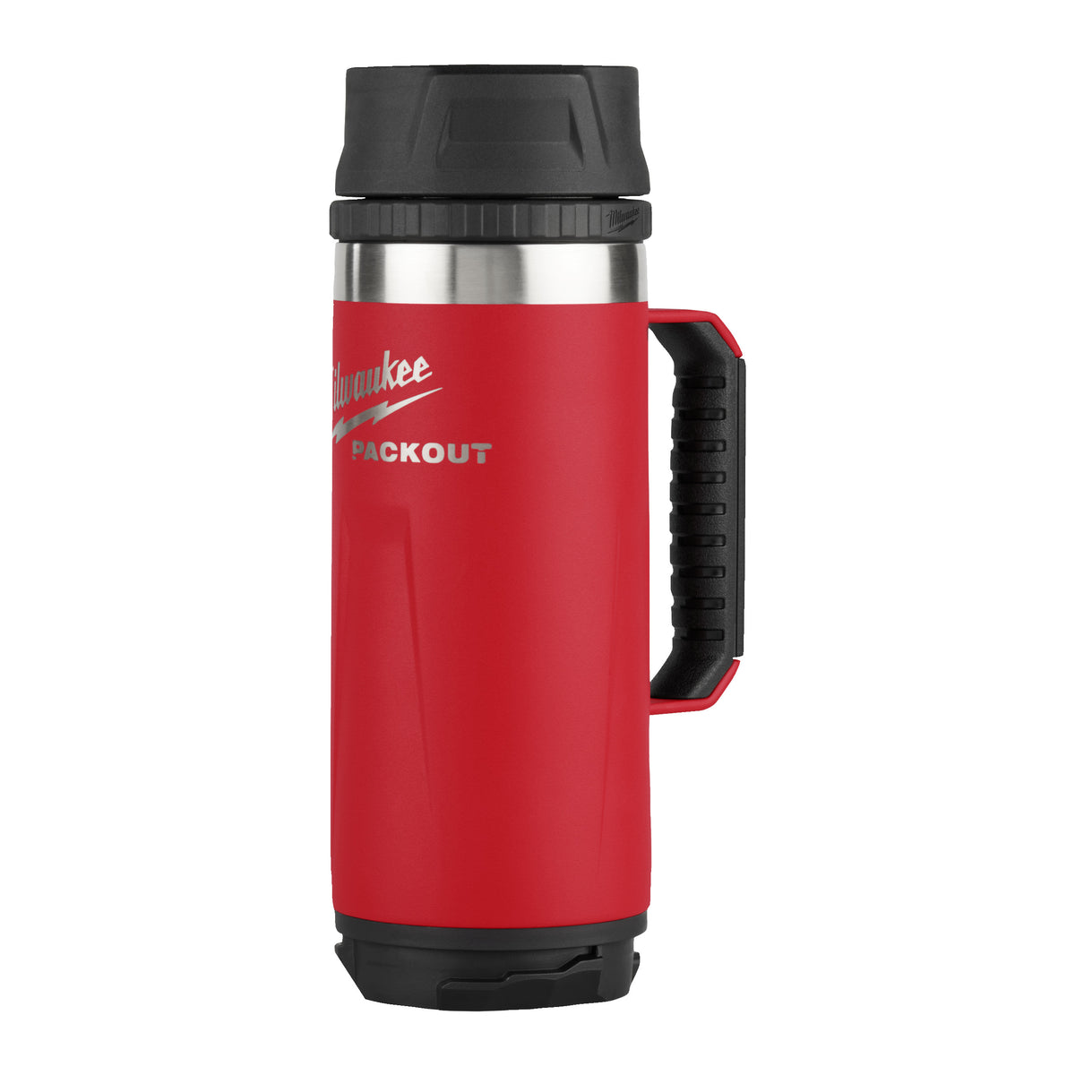 Milwaukee PACKOUT Isolierbecher mit Griff mit Trinkdeckel
