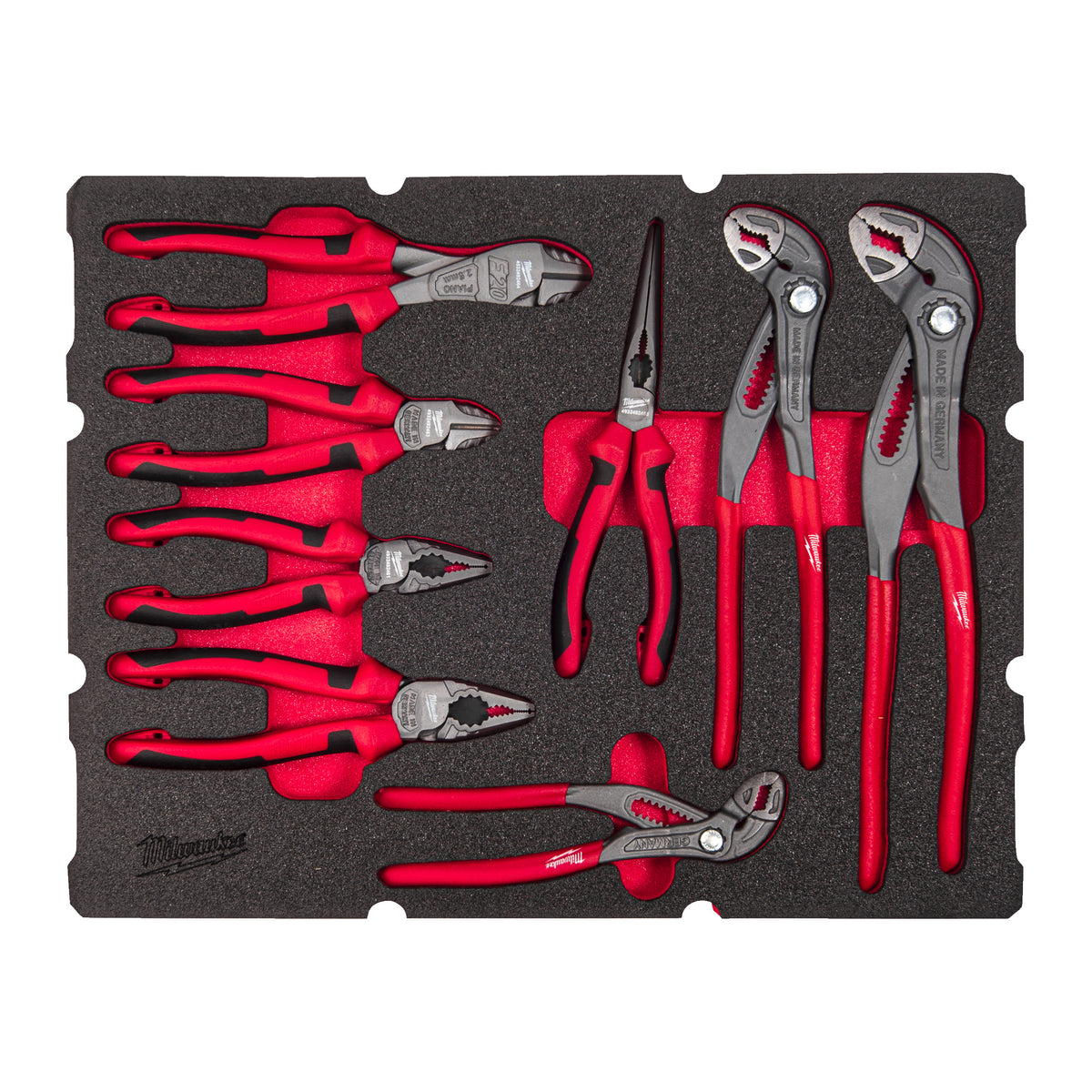 Milwaukee Zangen Einlage 8-teilige Einlage für PACKOUT Koffer mit Schubladen – Produktbild 1