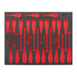 Milwaukee Ersatz-Einlage 3/3 für Tri-Lobe Schraubendreher, für Werkstattwagen 78 cm - 4932493668