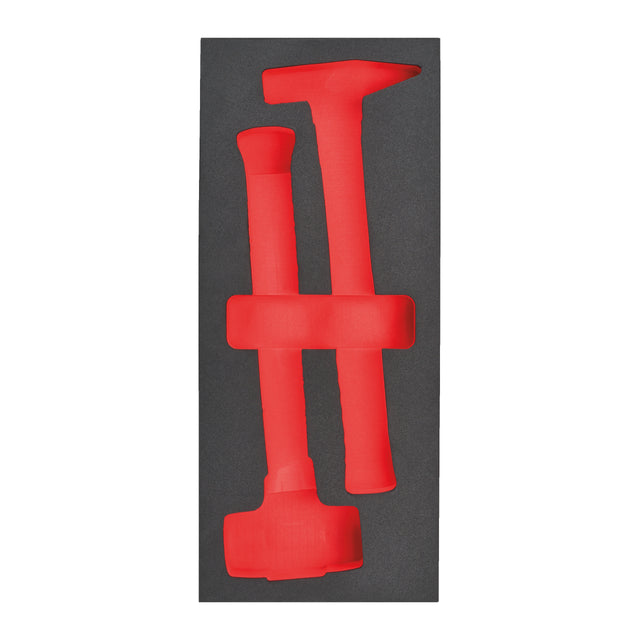 Milwaukee Ersatz-Einlage 1/3 für Schlosser- und Schonhammer, für Werkstattwagen 78 cm - 4932493682