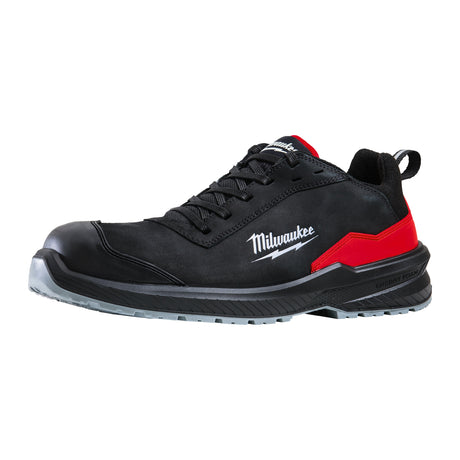 Milwaukee FLEXTRED S3S Sicherheits-Halbschuh Leder – Schwarz