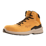 Milwaukee FLEXTRED S3S Sicherheits-Schnürstiefel Leder – Braun