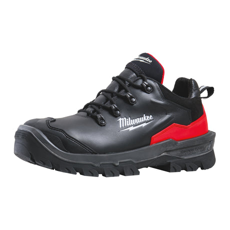 Milwaukee ARMOURTRED S3S Sicherheits-Halbschuh weit Leder – Schwarz