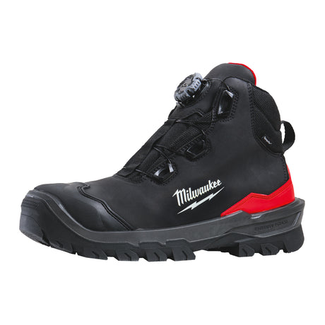 Milwaukee ARMOURTRED S7S Sicherheits-Stiefel BOA weit Mikrofaser – Schwarz