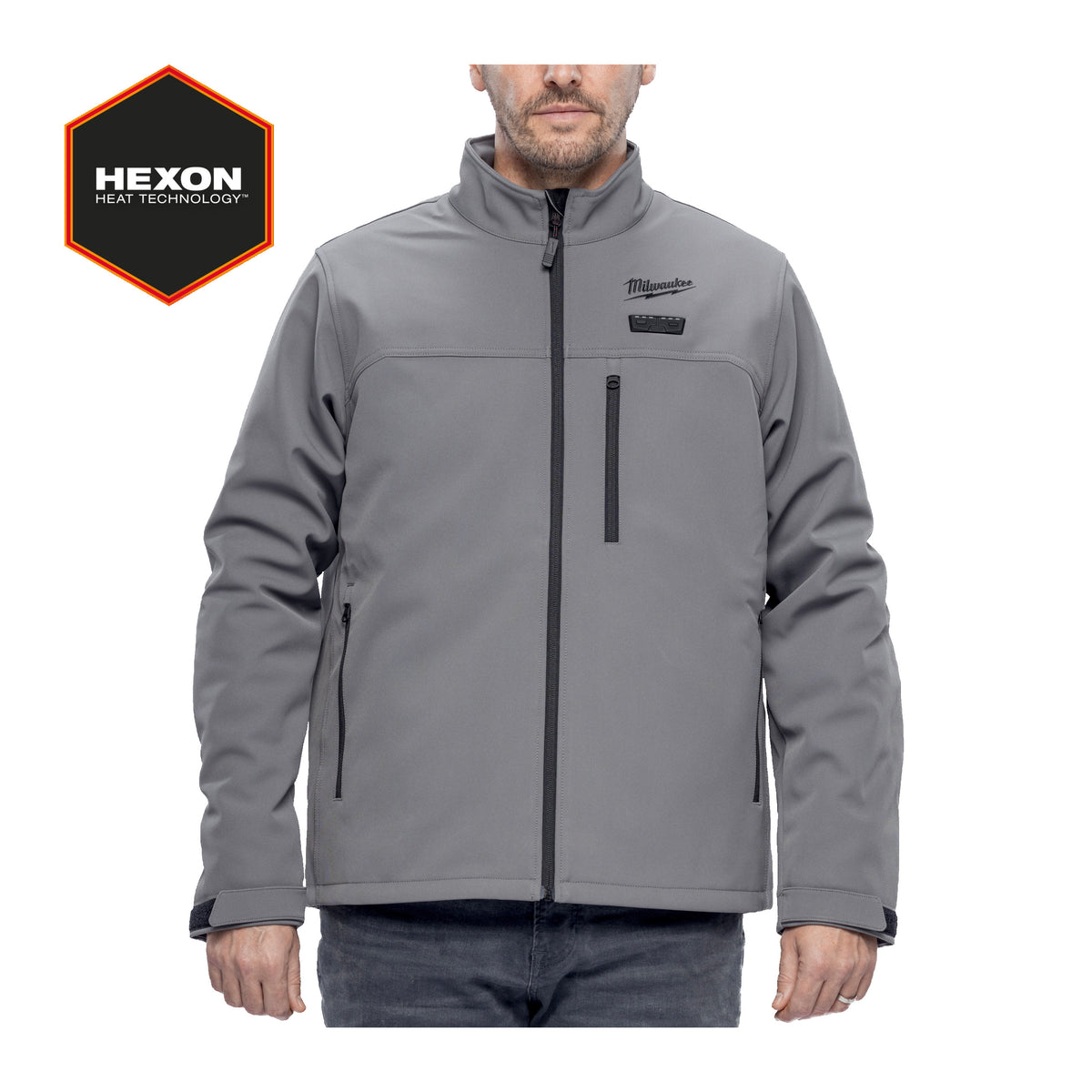 Milwaukee M12 Akku-Heiz-Jacke Herren HJ6 – Grau