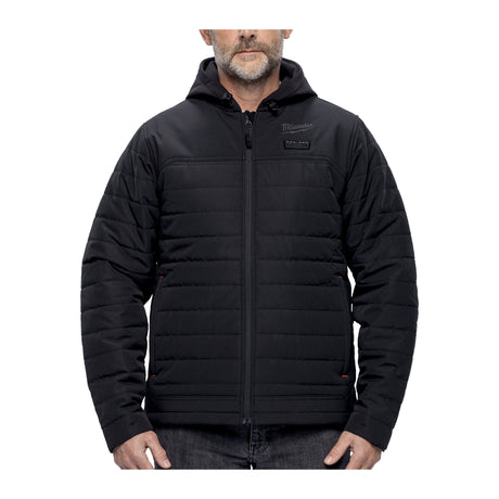 Milwaukee M12 Akku-Heiz-Steppjacke Herren – Schwarz