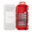 Milwaukee SHOCKWAVE Multi-Material Bohrer 1/4" Hex Set 8-teilig – 4/5/5.5/5.5/6/7/8/10 mm – Produktbild 1