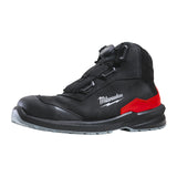 Milwaukee FLEXTRED S3S Sicherheits-Stiefel BOA Leder – Schwarz