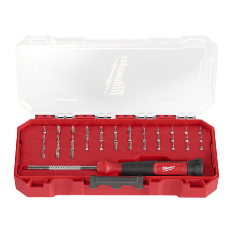 Milwaukee Feinschraubendreher 39 in 1 39-teiliges Set in PACKOUT kompatibler Kassette – Produktbild 1