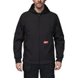 Milwaukee FREEFLEX Softshell Kapuzen-Jacke – Schwarz