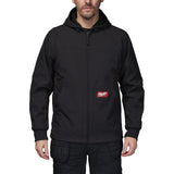 Milwaukee FREEFLEX Softshell Kapuzen-Jacke – Schwarz