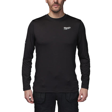 Milwaukee WORKSKIN Unterzieh-Langarm-Shirt – Schwarz