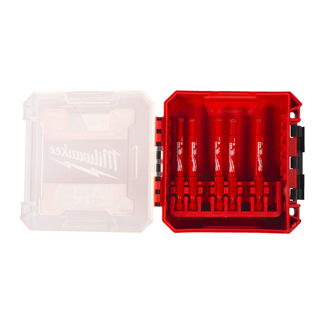 Milwaukee DIAMOND MAX 1/4″ Diamantbohrer-Set 5-teilig Ø 6 mm – Produktbild 1