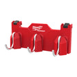 Milwaukee PACKOUT Seitenhalterung mit 3 Haken für PACKOUT Koffer - 4932498650