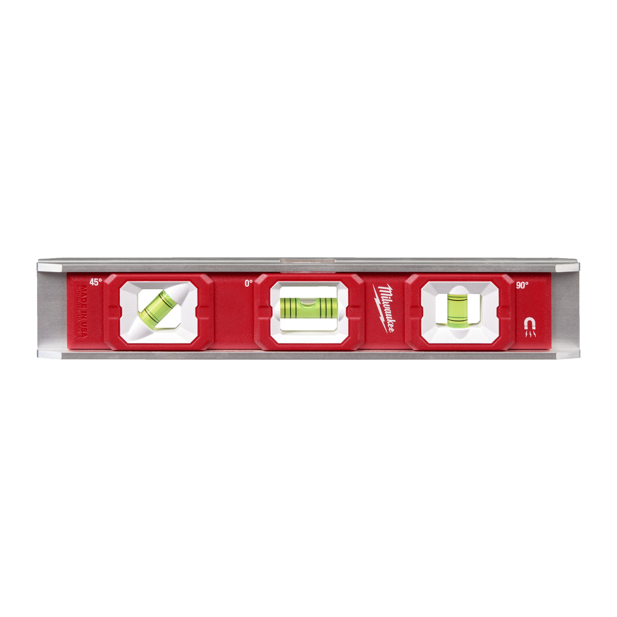 Milwaukee Wasserwaage Torpedo Base 45° 25 cm lang magnetisch – Produktbild 1