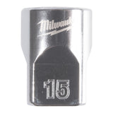 Milwaukee Steckschlüsseleinsatz 3/8" 12-kant – 15 mm