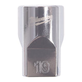 Milwaukee Steckschlüsseleinsatz 1/2" 12-kant – 19 mm