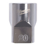 Milwaukee Steckschlüsseleinsatz 1/2" 12-kant – 20 mm