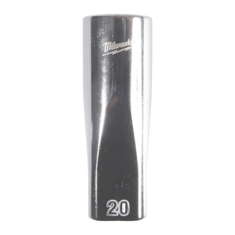 Milwaukee Steckschlüsseleinsatz 1/2" 12-kant, lang – 20 mm