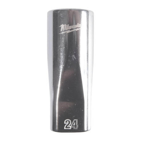 Milwaukee Steckschlüsseleinsatz 1/2" 12-kant, lang – 24 mm