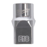 Milwaukee Steckschlüsseleinsatz 1/2" E-TX – E18