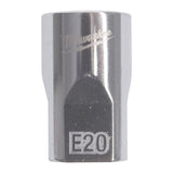 Milwaukee Steckschlüsseleinsatz 1/2" E-TX – E20