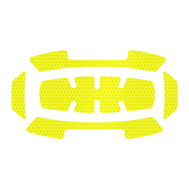 Milwaukee BOLT Hi-Vis Aufkleber gelb, 5-teilig – Produktbild 1