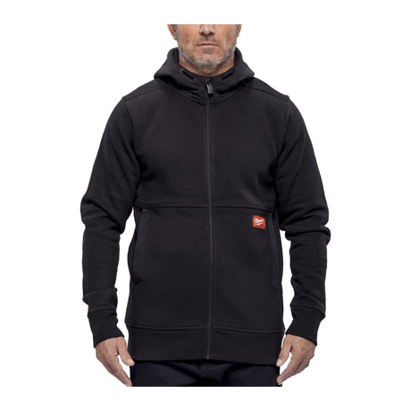 Milwaukee GRIDIRON Full-Zip Kapuzenpullover – Schwarz