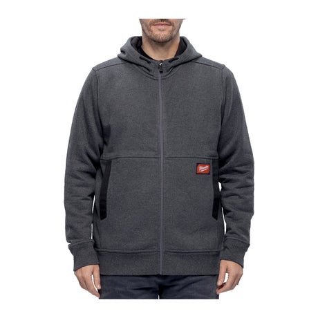 Milwaukee GRIDIRON Full-Zip Kapuzenpullover – Grau