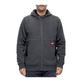 Milwaukee GRIDIRON Full-Zip Kapuzenpullover – Grau