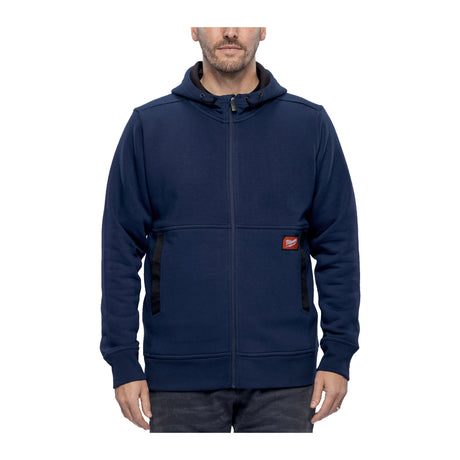 Milwaukee GRIDIRON Full-Zip Kapuzenpullover – Blau
