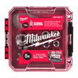 Milwaukee 1/4" Kompakt-Ratschen-, Standard Steckschlüsseleinsätze und Bit-Set metrisch, 25-teilig, in PACKOUT kompatibler Kassette – Produktbild 1