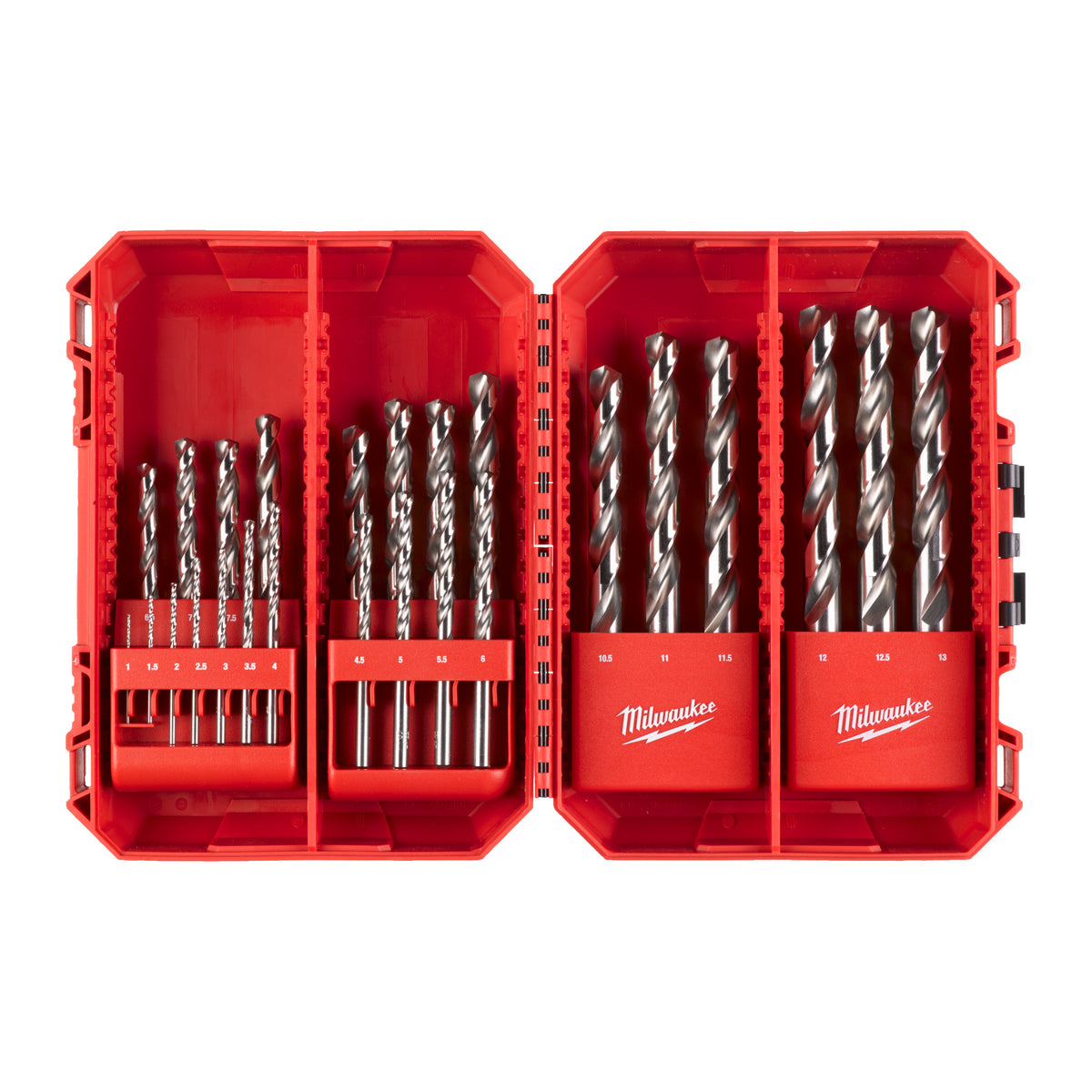 Milwaukee HSS-G THUNDERWEB Metallbohrer DIN 338 Set – 25-teilig Set – Produktbild 1