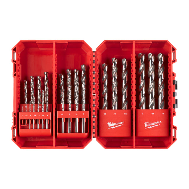 Milwaukee HSS-G THUNDERWEB Metallbohrer DIN 338 Set – 25-teilig Set – Produktbild 1