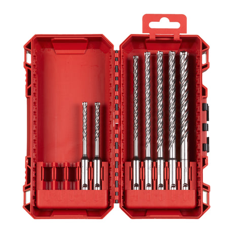 Milwaukee MX4 SDS-Plus Hammerbohrer-Set 7-teilig – 5 bis 10 mm – Produktbild 1