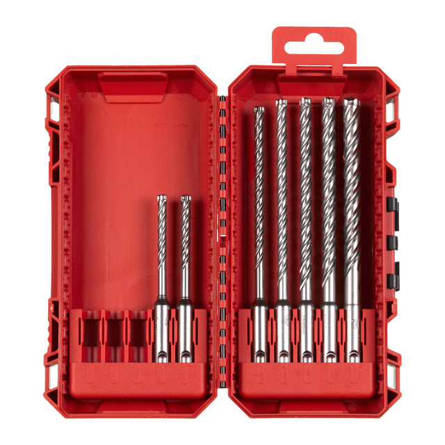 Milwaukee MX4 SDS-Plus Hammerbohrer-Set 7-teilig – 5 bis 10 mm – Produktbild 1
