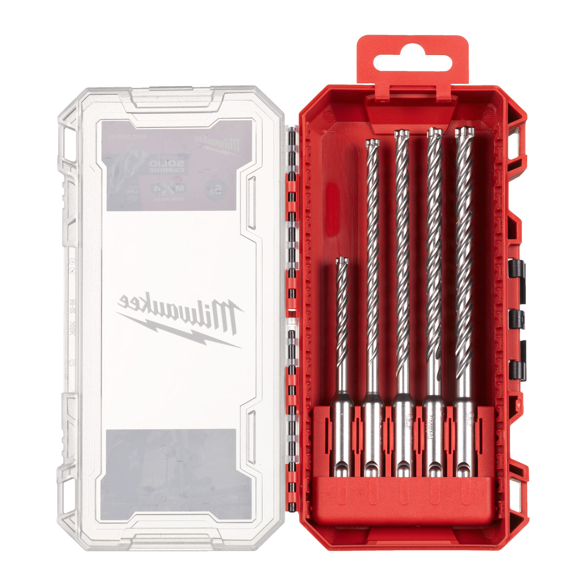 Milwaukee MX4 SDS-Plus Hammerbohrer-Set 5-teilig – 5.5 bis 8 mm – Produktbild 6
