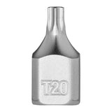 Milwaukee TX Bit-Steckschlüsseleinsatz 1/4" kurz – TX 20