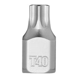 Milwaukee TX Bit-Steckschlüsseleinsatz 1/4" kurz – TX 40