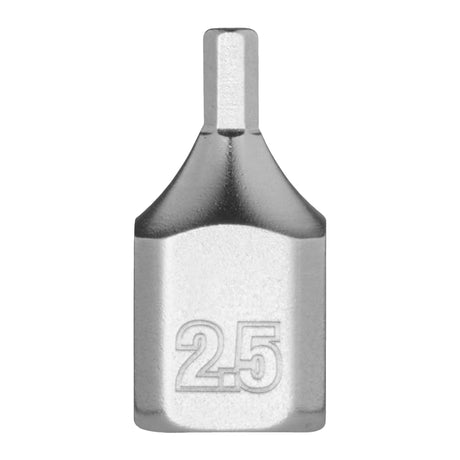 Milwaukee Innensechskant Bit-Steckschlüsseleinsatz metrisch 1/4" kurz – 2.5 mm