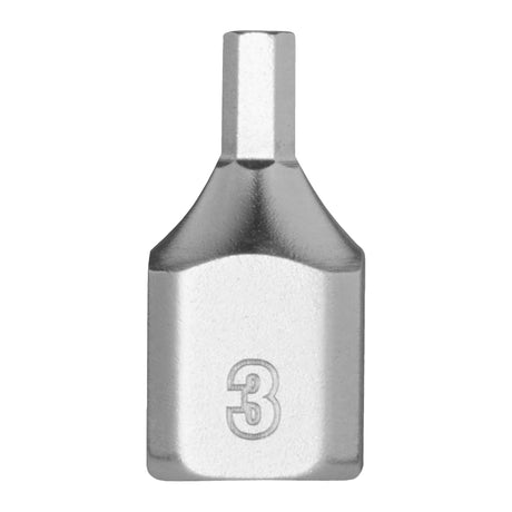 Milwaukee Innensechskant Bit-Steckschlüsseleinsatz metrisch 1/4" kurz – 3 mm