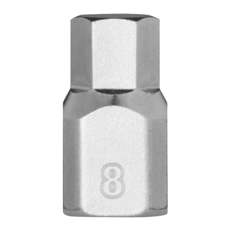 Milwaukee Innensechskant Bit-Steckschlüsseleinsatz metrisch 1/4" kurz – 8 mm